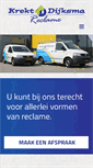 Mobile Screenshot of krektdijksma.nl
